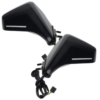 ORACLE Lighting Oracle 10-15 Chevrolet Camaro Concept Side Mirrors - Unpainted - Dual Intensity