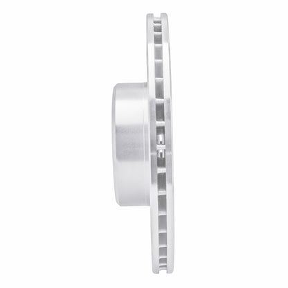 R1 Concepts R1 82-85 Mercedes-Benz 380SEC Front Right Drilled & Slotted Silver Brake Rotor