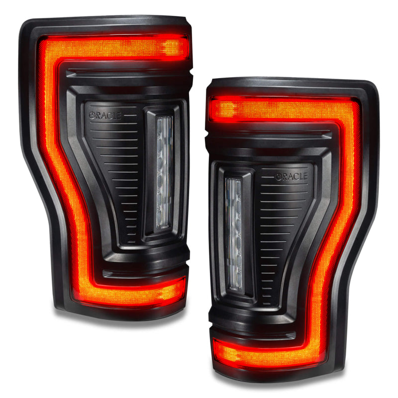 Oracle Lighting 17-22 Ford F-250/350 (Black Series) Flush Mount LED Tail Lights