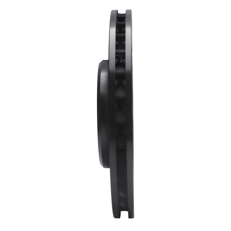 R1 Concepts R1 94-02 Mercedes-Benz SL600 Left Front Drilled & Slotted Black Brake Rotor