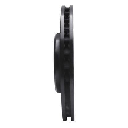 R1 Concepts R1 94-02 Mercedes-Benz SL600 Left Front Drilled & Slotted Black Brake Rotor