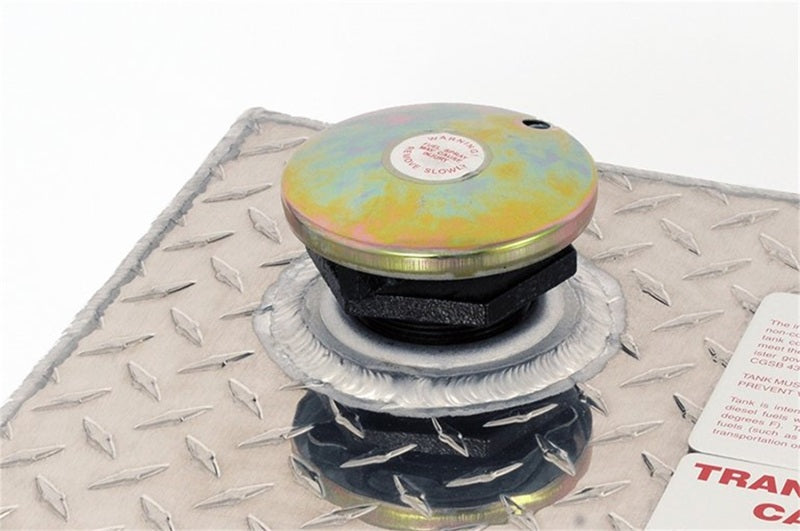 Dee Zee Universal Tanks - Auxiliary Long Rectangle Brite-Tread Aluminum