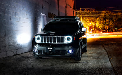 ORACLE Lighting Oracle Jeep Renegade 15-20 Halo Kit - ColorSHIFT w/ 2.0 Controller