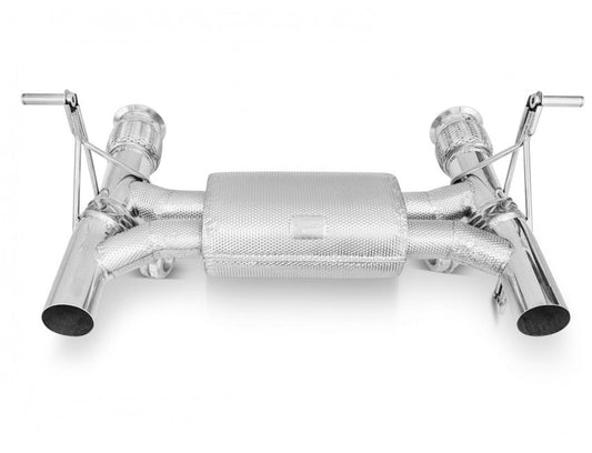 TUBI STYLE TSLAMHURC17.000.AV EXHAUST WITH VALVES FOR LAMBORGHINI HURACAN PERFOMANTE, HURACAN EVO (FOR OEM TAIL PIPES)