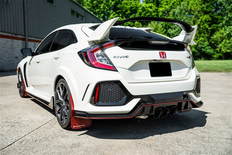 CORSA Performance Corsa 2017-2021 Honda Civic Type R Xtreme Cat-Back Tri Rear Exit with 4.5in Black Pro-Series Tips