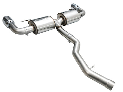 AWE Tuning 19-23 BMW 330i / 21-23 BMW 430i Base G2X Touring Axle-Back Exhaust - Chrome Silver