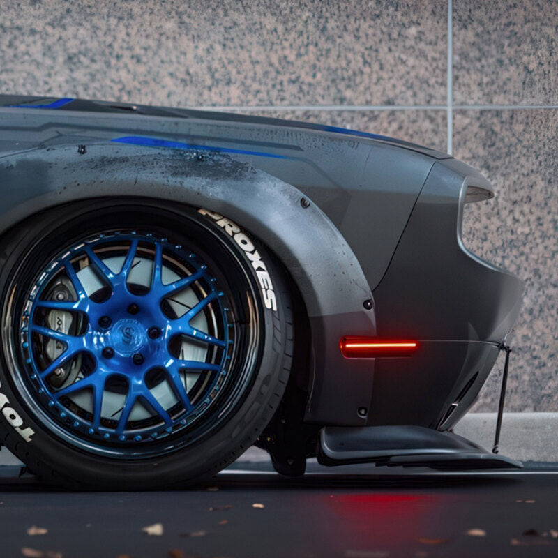 ORACLE Lighting Oracle 08-14 Dodge Challenger Concept Sidemarker Set - Tinted - No Paint