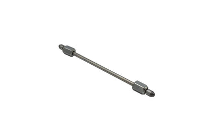 Fleece Performance 10in High Pressure Fuel Line (8mm x 3.5mm Line M14x1.5 Nuts)