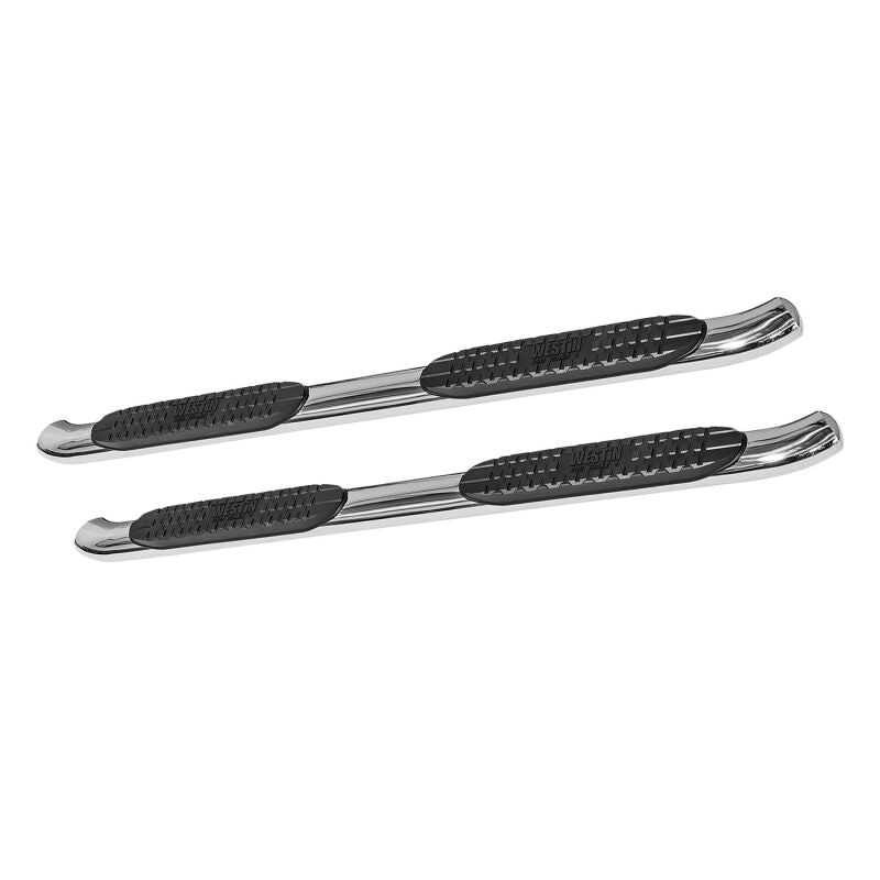 Westin 2014-2018 Chevy Silverado 1500 Reg Cab PRO TRAXX 4 Oval Nerf Step Bars - SS