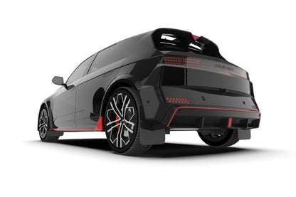 Rally Armor 25-26 Hyundai Ioniq 5 N Black Mud Flap w/Red Logo