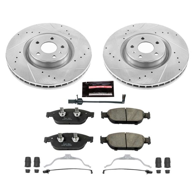 PowerStop Power Stop 12-16 Audi A6 Quattro Front Z23 Evolution Sport Brake Kit