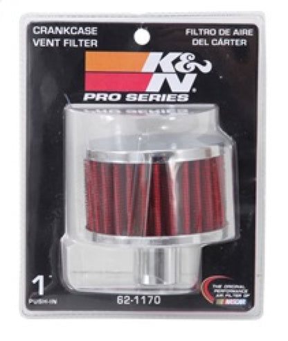 K&N Engineering K&N Filter 1in Vent  3in Diameter 2in Height