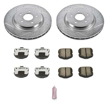 PowerStop Power Stop 06-13 Chevrolet Corvette Rear Z26 Street Warrior Brake Kit