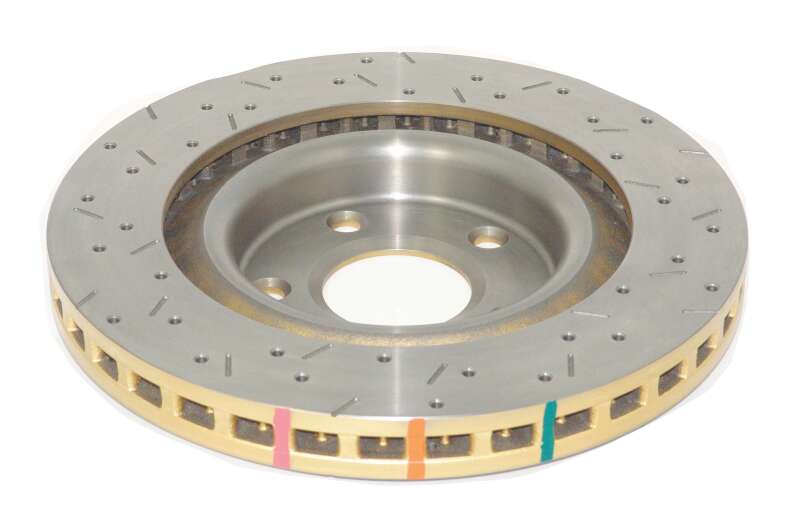 DBA 97-04 Corvette C5/C6 Front Drilled & Slotted 4000 Series Rotor