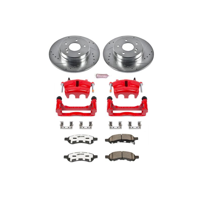 PowerStop Power Stop 06-08 Isuzu Ascender Front Z26 Street Kit w/Cals