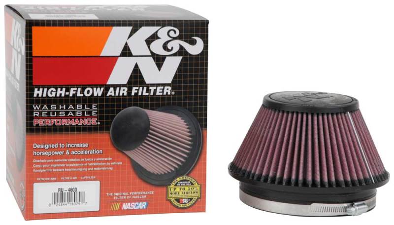 K&N Engineering K&N Filter 6 inch Flange 7.5 inch Base 4.5 Top 4 inch Height