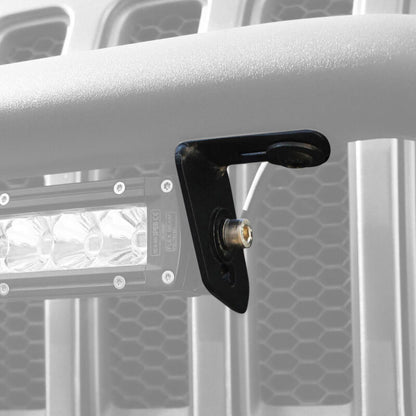 Westin 07-18 Jeep Wrangler JK / 18-22 Jeep Wrangler JL WJ2 LED Brackets - Tex. Blk