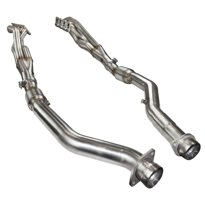 Kooks Headers Kooks 2012+ WK2 Jeep/ Durango 6.4L 1-7/8in x 3in SS Long Tube Headers - Cat SS Conn Pipe
