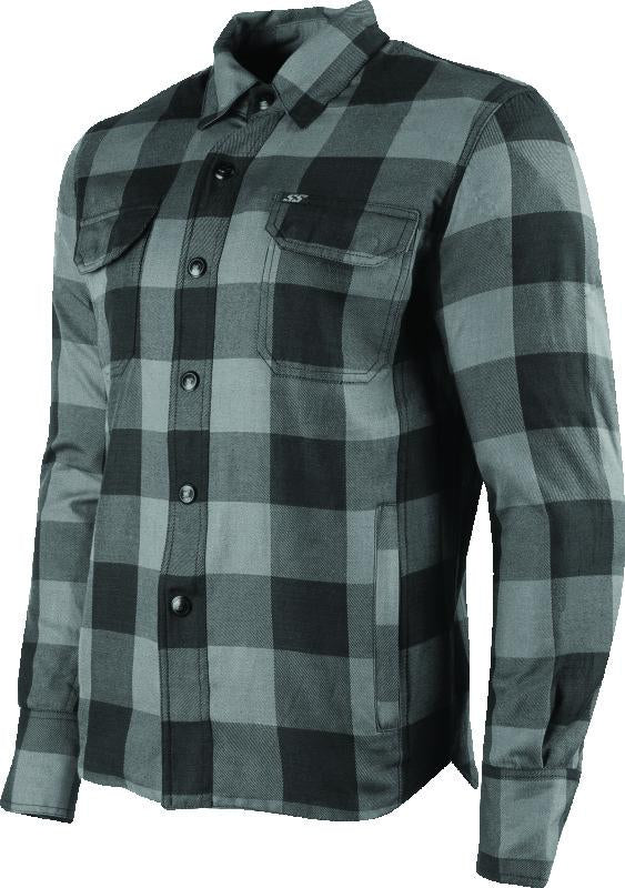 Speed and Strength True Grit 2.0 Armored Moto Shirt Grey - 2XL