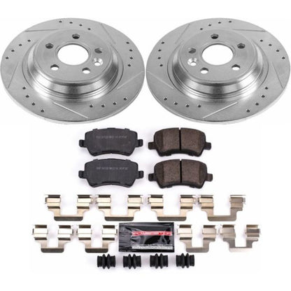 PowerStop Power Stop 11-18 Volvo S60 Rear Z23 Evolution Sport Brake Kit
