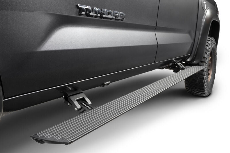 Go Rhino 22-23 Toyota Tundra Double Cab 4dr E-BOARD E1 Electric Running Board Kit - Tex. Blk