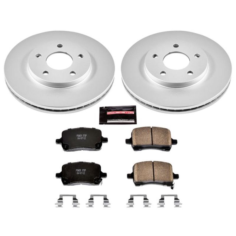 PowerStop Power Stop 08-11 Chevrolet HHR Front Z17 Evolution Geomet Coated Brake Kit