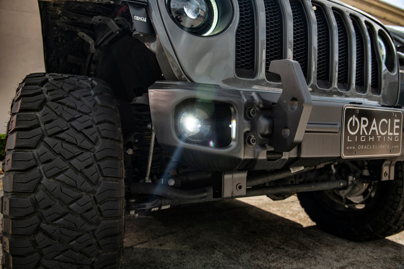 ORACLE Lighting Oracle Jeep Wrangler JL/Gladiator JT Sport High Performance W LED Fog Lights - Red