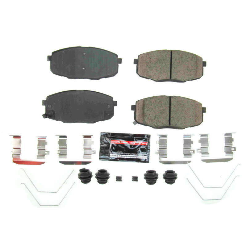 PowerStop Power Stop 2018 Hyundai Elantra GT Front Z23 Evolution Sport Brake Pads w/Hardware