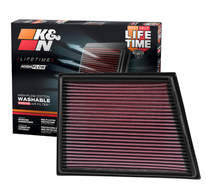 K&N Engineering K&N Replacement Panel Air Filter for 2014 Mini Cooper 1.5L