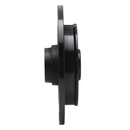 R1 Concepts R1 87-94 Mazda 323 Rear Left Drilled & Slotted Black Brake Rotor