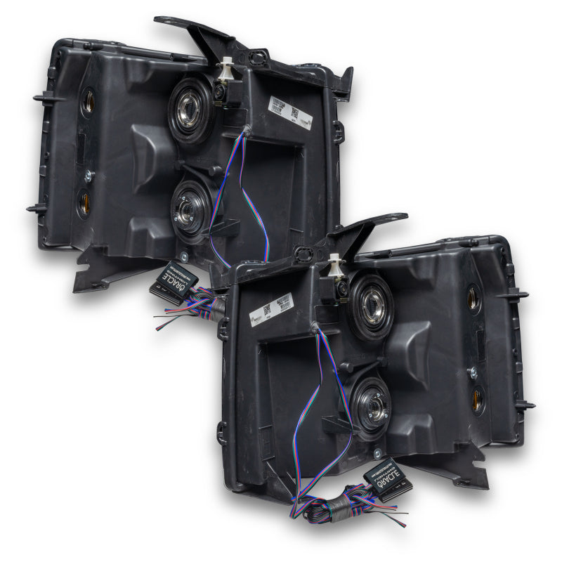 ORACLE Lighting Oracle 07-13 Chevrolet Silverado SMD HL - Square Style - ColorSHIFT