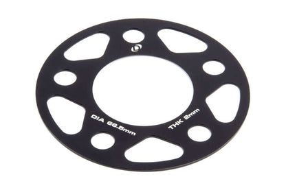 Dinan Wheel Spacers - 5x112 - 66.5mm CB - 2mm Thick (Set of 2)