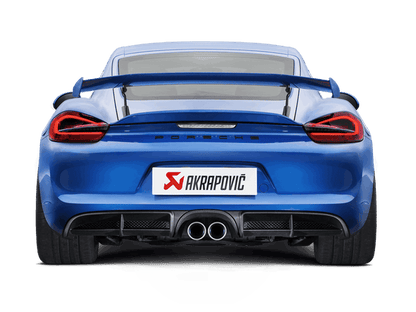 Akrapovič Slip-On Line (Titanium) for Porsche Boxster Spyder (981) 2016