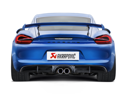 Akrapovič Slip-On Line (Titanium) for Porsche Boxster / Cayman GTS (981)