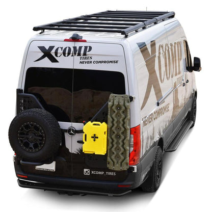 Westin 19-23 Mercedes-Benz Sprinter 144in WB/High Roof Mesa Roof Rack - Textured Black