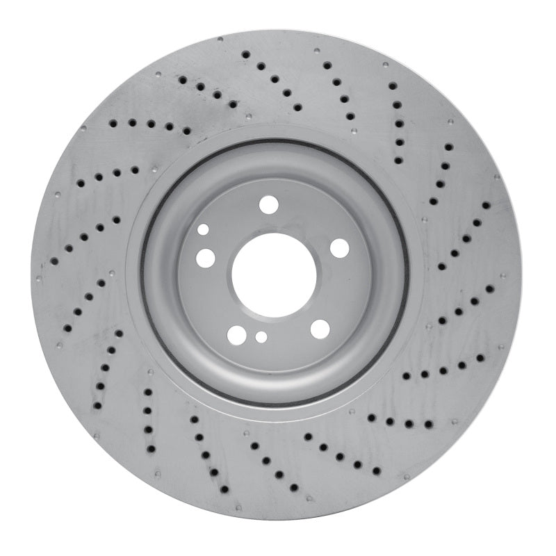 DFC 08-21 Mercedes-Benz E550 Front Drilled Hi-Carbon Alloy Geomet Coated Rotor