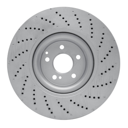 DFC 08-21 Mercedes-Benz E550 Front Drilled Hi-Carbon Alloy Geomet Coated Rotor