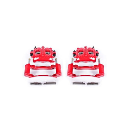 PowerStop Power Stop 97-02 Ford Expedition Front Red Calipers w/Brackets - Pair