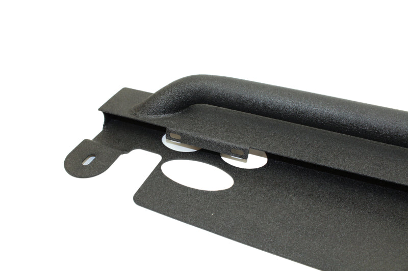 Fishbone Offroad 07-18 Jeep Wrangler JK 2 Door Rubicon Steel Rock Slider - Black Textured Powdercoat