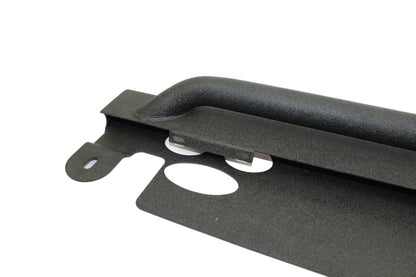 Fishbone Offroad 07-18 Jeep Wrangler JK 2 Door Rubicon Steel Rock Slider - Black Textured Powdercoat