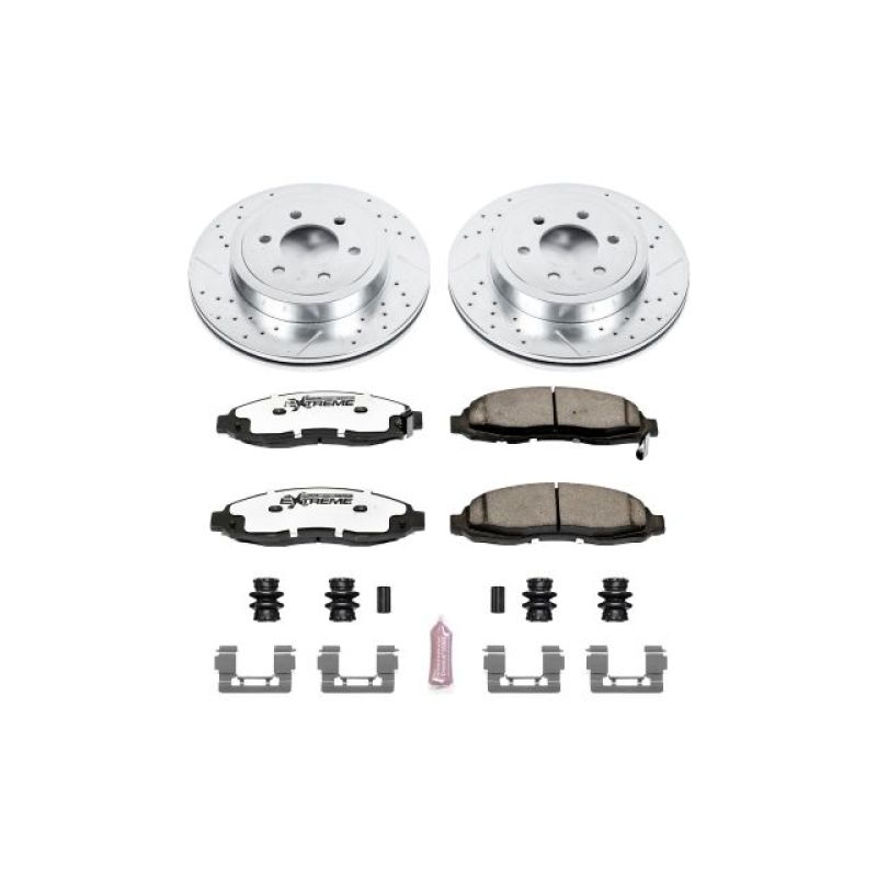 PowerStop Power Stop 03-04 Dodge Dakota Front Z36 Truck & Tow Brake Kit