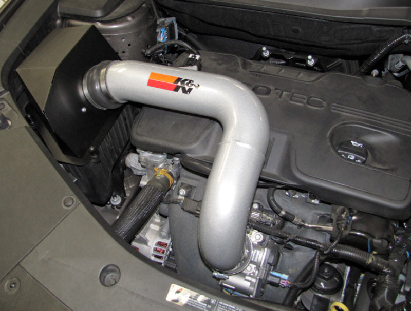 K&N Engineering K&N 10 GMC Terrain / 10 Chevy Equinox 2.4L-L4 Silver High Flow Performance Kit