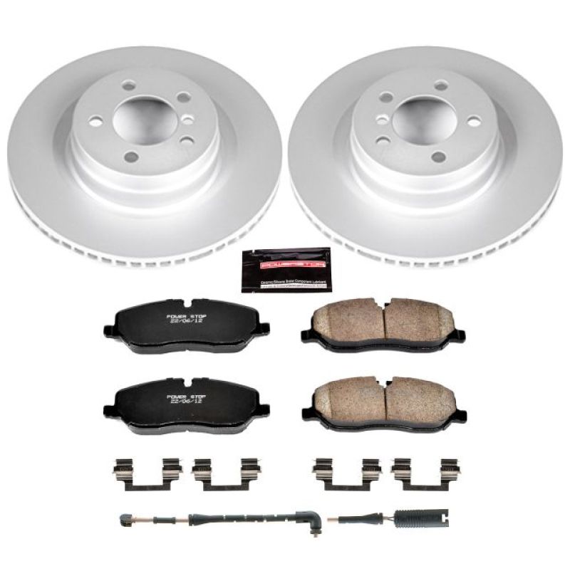 PowerStop Power Stop 06-09 Land Rover Range Rover Front Z23 Evolution Sport Coated Brake Kit