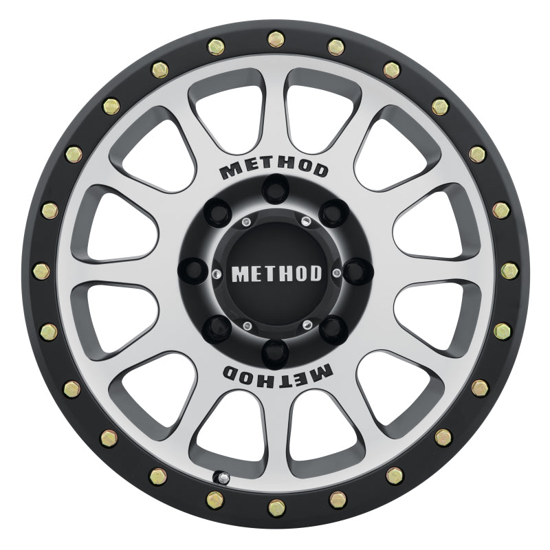 Method Wheels Method MR305 NV 18x9 +18mm Offset 8x170 130.81mm CB Machined/Black Street Loc Wheel