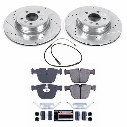 PowerStop Power Stop 2019 BMW X6 Rear Z23 Evolution Sport Brake Kit