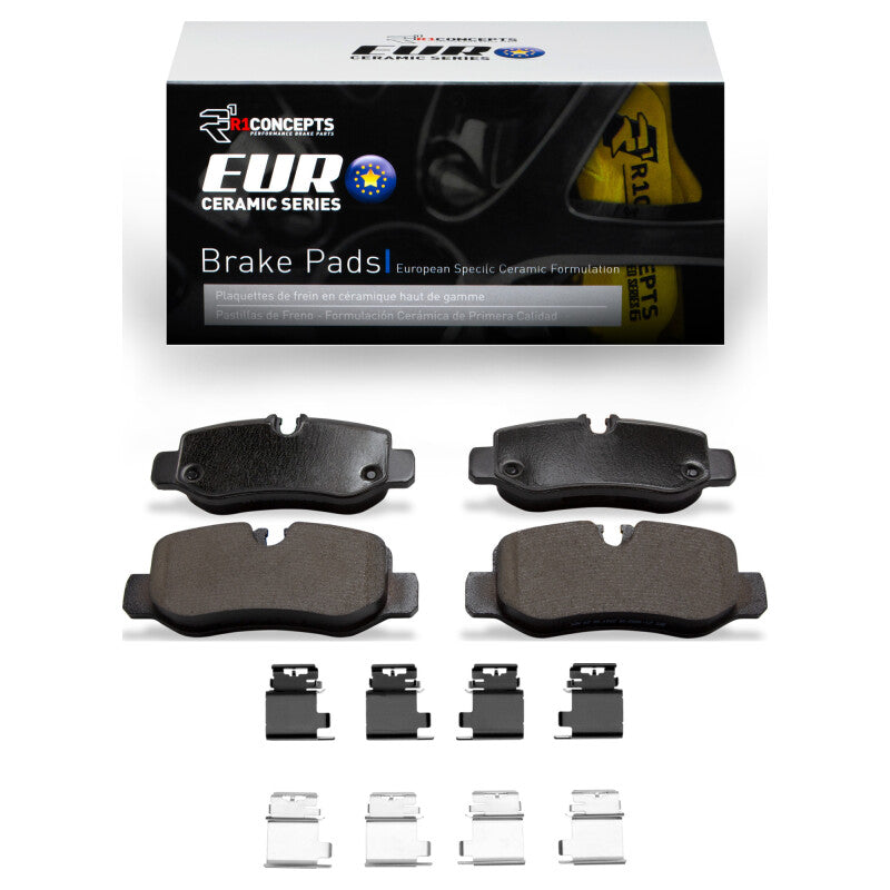 R1 Concepts R1 2016-2023 Mercedes-Benz Metris Rear R1 Euro Ceramic Pads & Hardware Kit