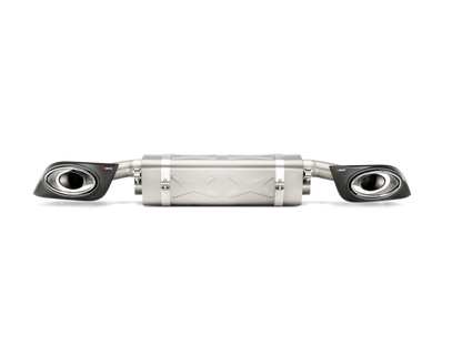 Akrapovic 14-15 Porsche 911 Turbo/Turbo S (991) Slip-On Line (Titanium) w/ Carbon Titanium Tips