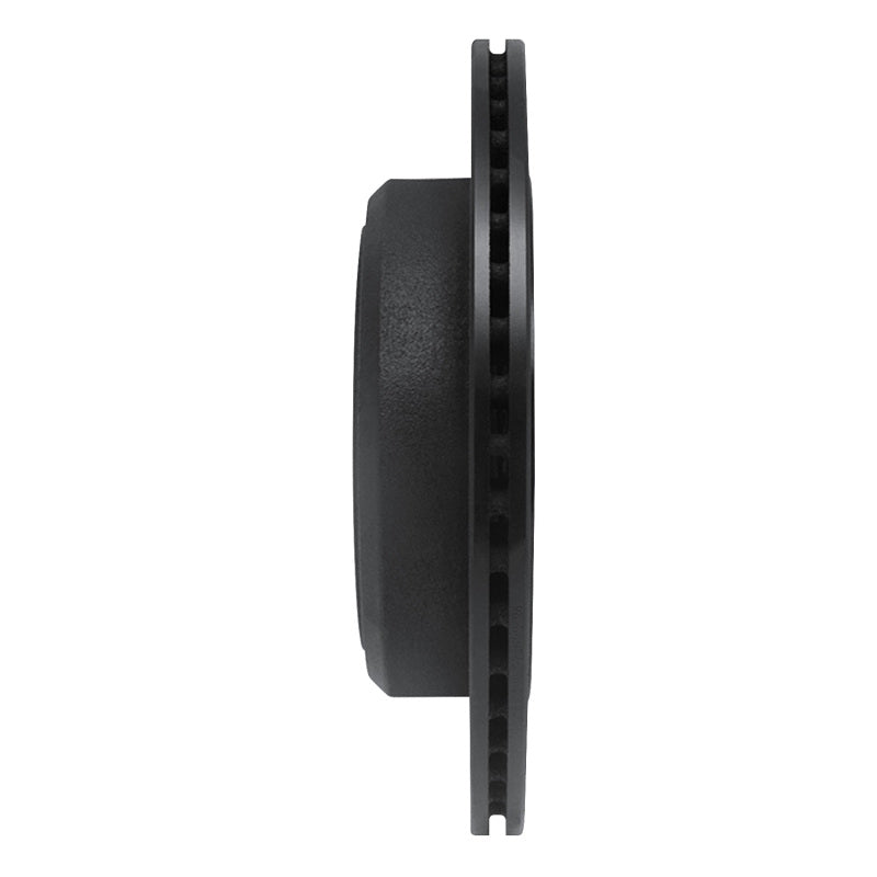 R1 Concepts R1 10-11 Ford Ranger (USA/Canada) Rear Left Drilled & Slotted Black Brake Rotor