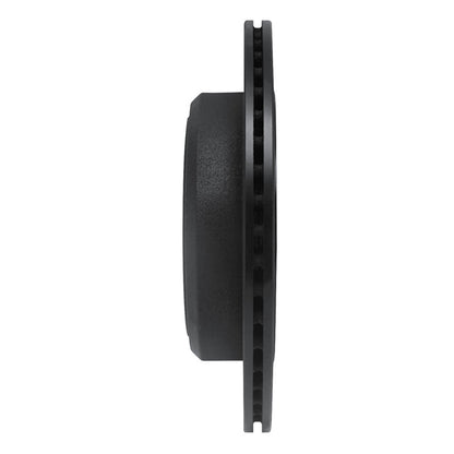 R1 Concepts R1 10-11 Ford Ranger (USA/Canada) Rear Left Drilled & Slotted Black Brake Rotor