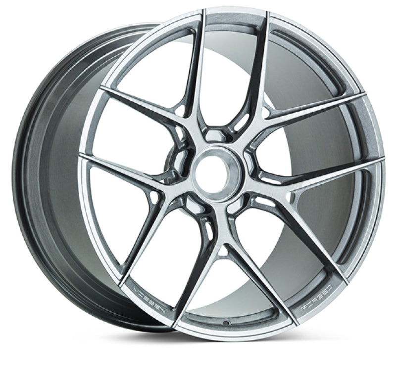Vossen Forged S21-01 - 21x10.5 - 5x132 - ET22 - 66.5 - Brushed Light Smoke Wheel - BMW M5 G9x Fitmen